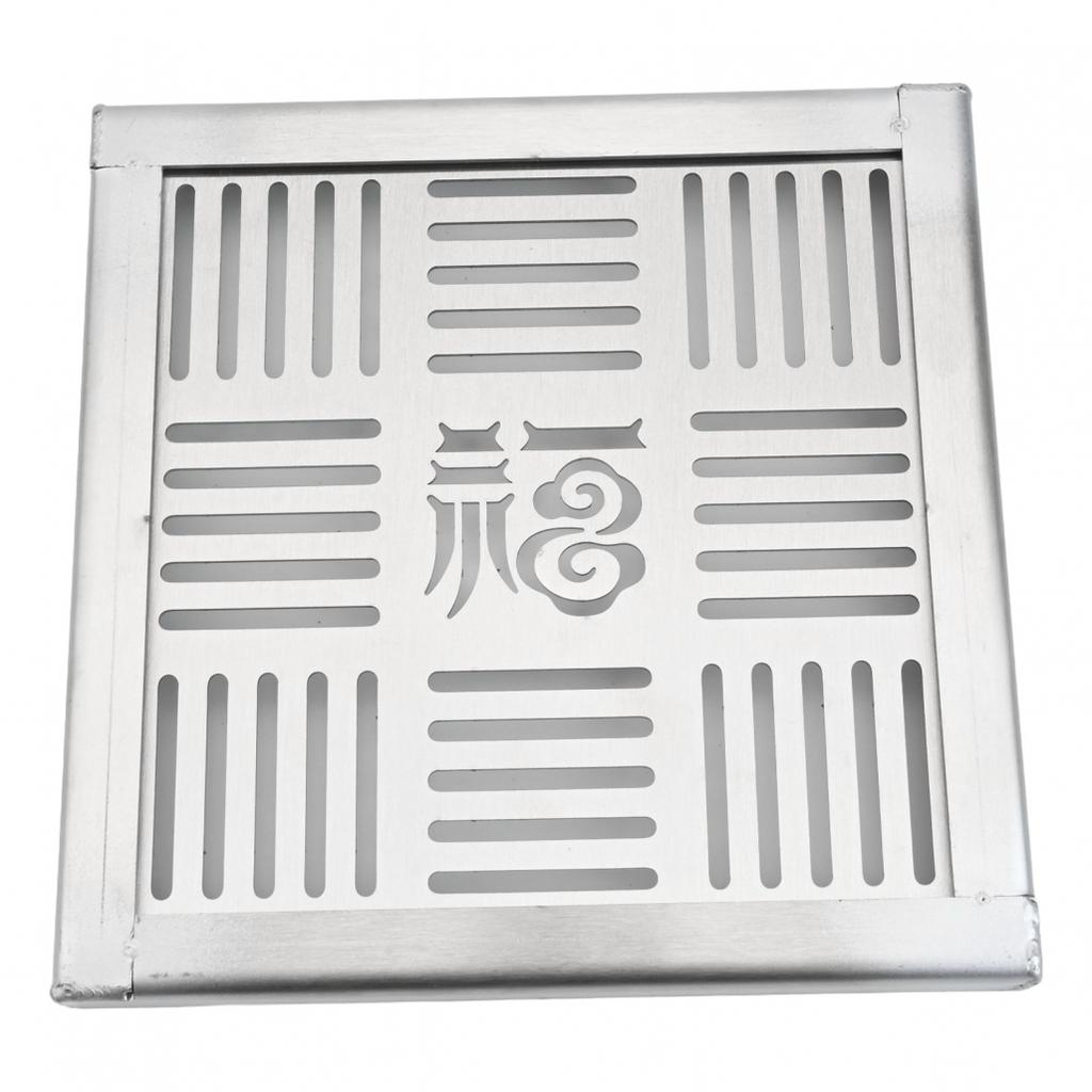 Robust Stainless Steel Floor Drain Cover for Urban and Residential Use