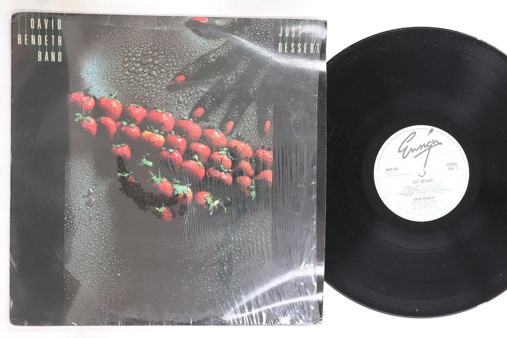 LP Record DAVID BENDETH BAND  Just Dessert ENVY502 ENSIGN 1981 UK SoulFunk Used