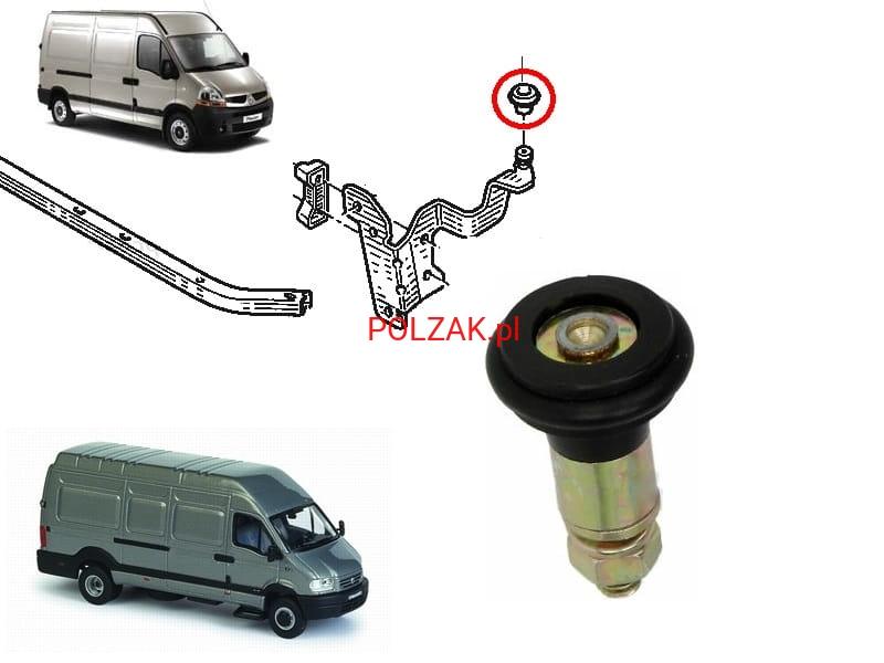 Upper Door Roller Renault Master Mascott Opel Movano Nissan Interstar 1998-2010 - 6041Z-70