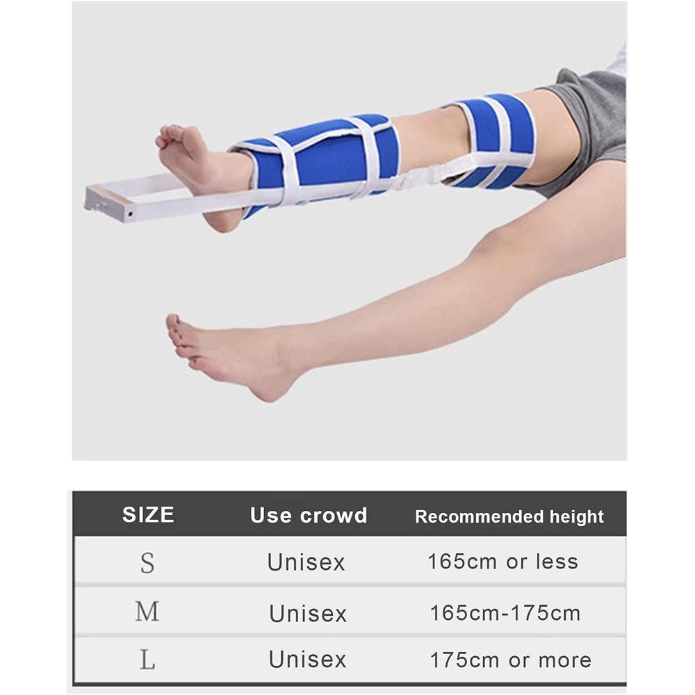 Lower Limb Traction, Leg Immobilization Straps, Knee and Ankle Recovery Belt for Leg, Hip, Thigh, Knee and Shin Splints