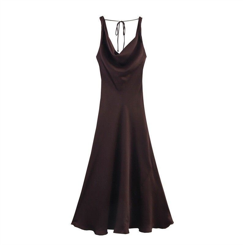 Sexy Women Dress Summer Slvessless Backless Red Green Dress Summer