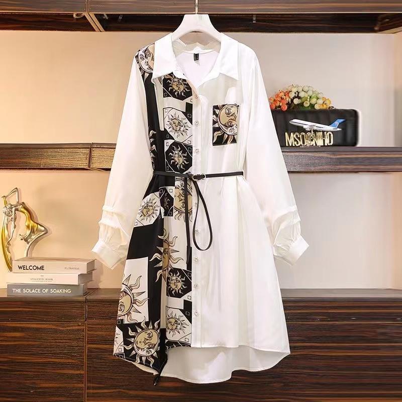 Spring Women's Fashionable Mid-length Dress