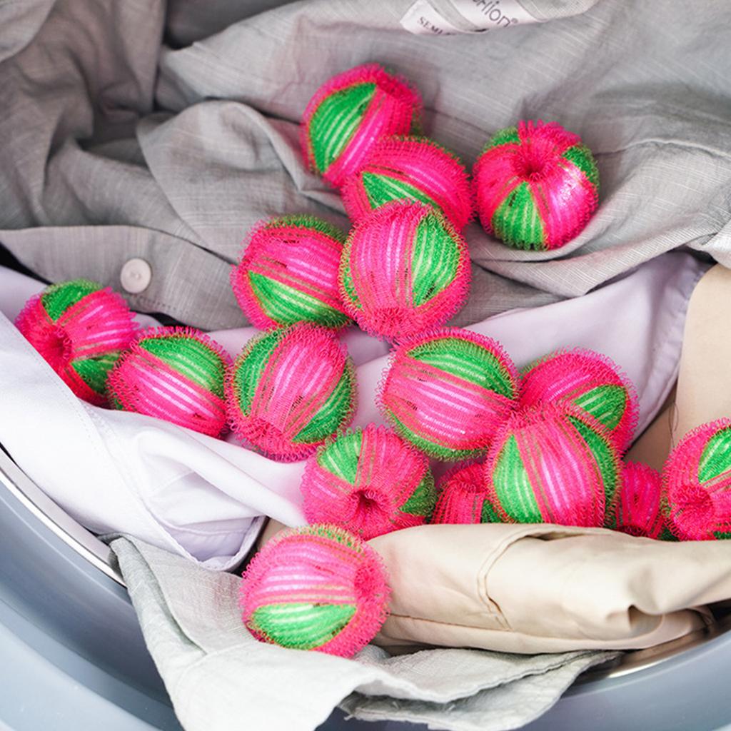 Reusable Laundry Lint Removal Balls Anti-tangle Pet Fur Catcher, Washing Machine Hair Remover Ball Captures Pet Hair and Fluff