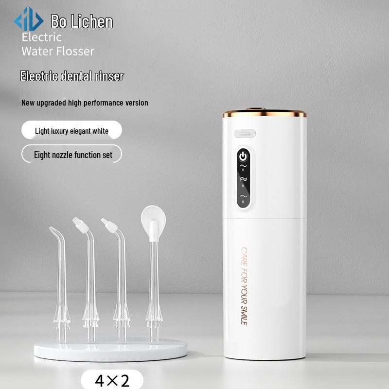 Portable Electric Water Flosser for Interdental and Orthodontic Cleaning