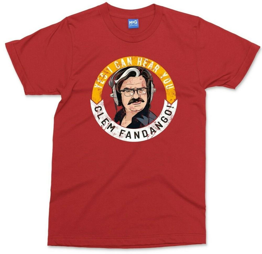 Clem Fandango Yes I Can Hear You TShirt Funny Toast Of London British Tv Unisex S