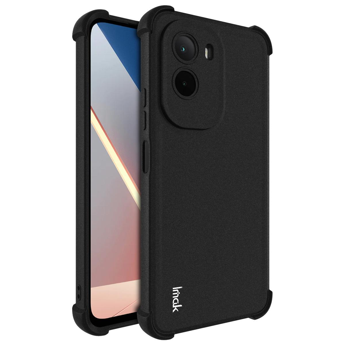 

Для POCO M7 4G (169 мм) Чехол для телефона IMAK Противоударный Мягкий чехол POCO M7 4G (169mm) чёрный