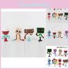 Dandy Amazing World Rhythm Box Pvc Characters Collection Of 8 Colorful Figurines