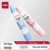 Deli 35ml Pen-Style Double-Head White Glue