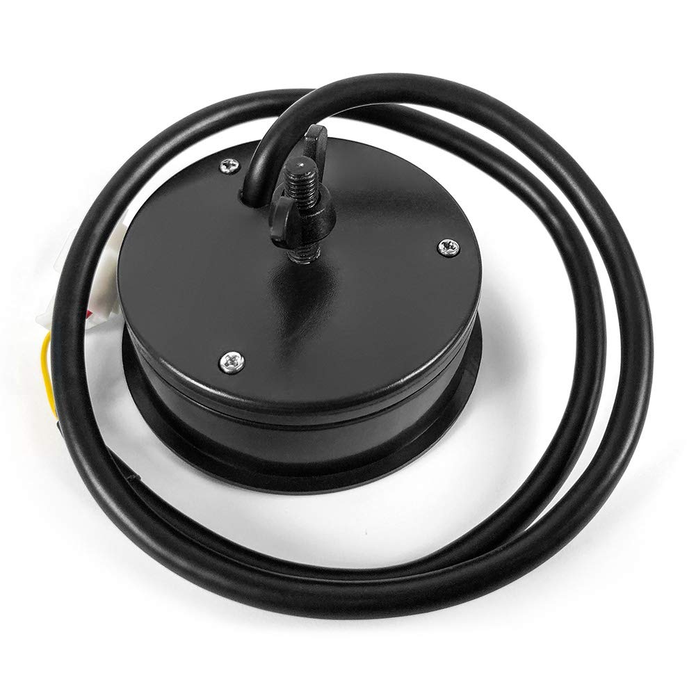 QWORK Battery Monitor Voltmeter Ammeter, Voltage Range 8V-80V and up to 500A, Voltage Current Meter with 13 ft Cable