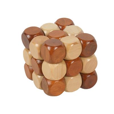 Twisting Cube Puzzle Montessori Children Educational Toys Wooden Brain Teasers For Kids Adults Iq Test Rompecabezas De Ingenio
