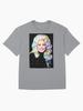 Blondie Dolly Parton Designs WPAP Kunst Übergroßes T-Shirt