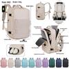Men's Large Capacity Business Travel Backpack with Shoe Compartment