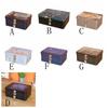 High Quality Tinplate Box Multi-purpose Jewelry Storage Metal Box Locking Storage Trunk  Household