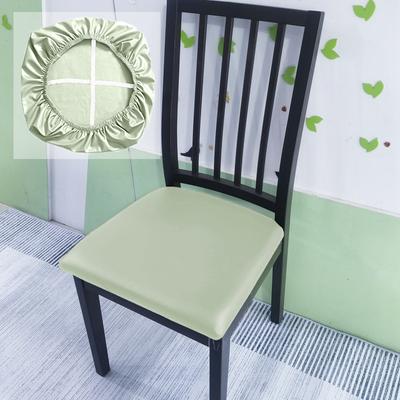 Wasserdichter, elastischer kleiner Sitzkissenbezug, armloser Stuhlsitzbezug, Kissenbezug aus Pu-Leder