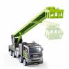 Rescue Simulation Alloy Fire Truck Children Inertia Car Toy Extensible Ladde