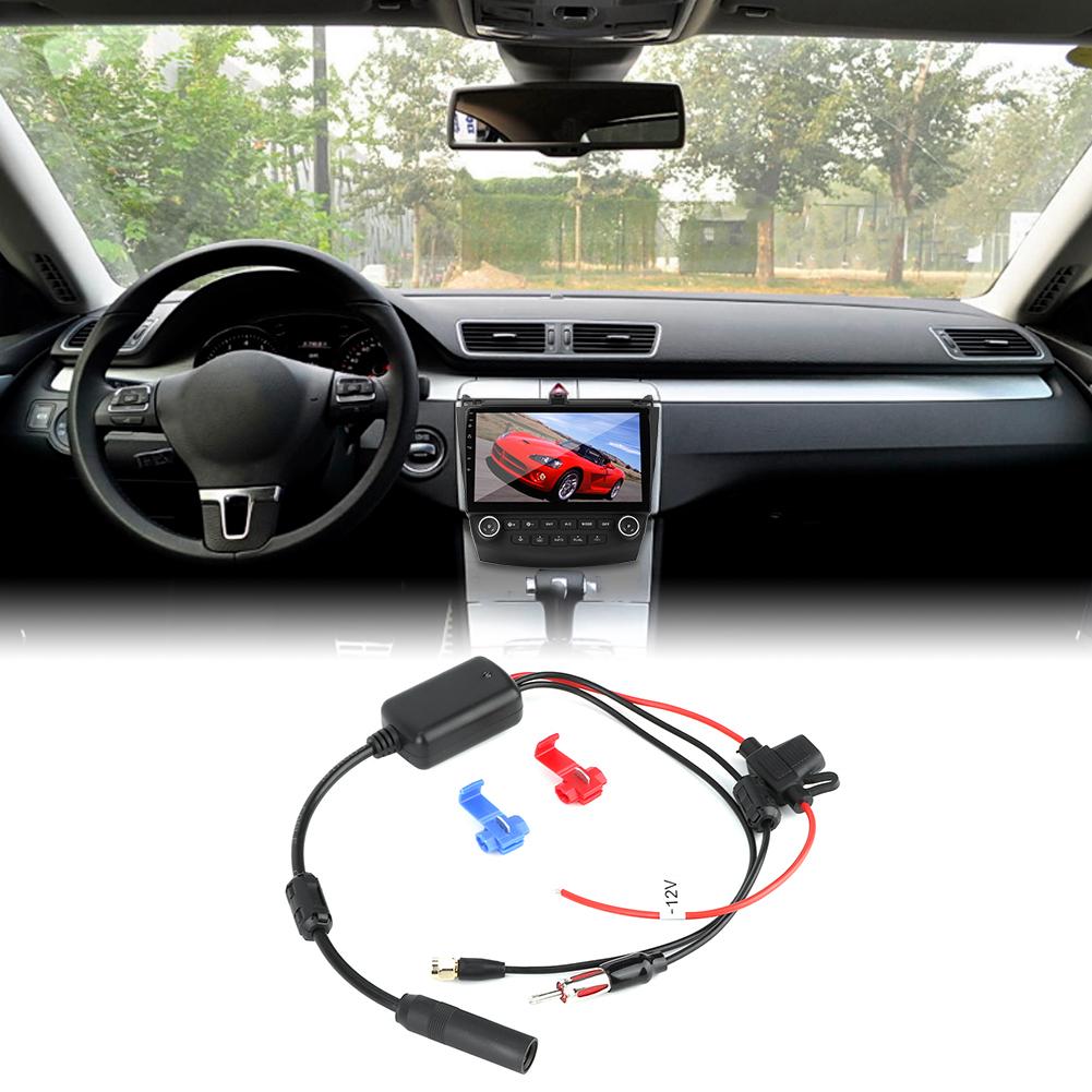 Buy Car DAB+/FM Radio Signal Reception Antenna Amplifier SMA Head at affordable prices — free