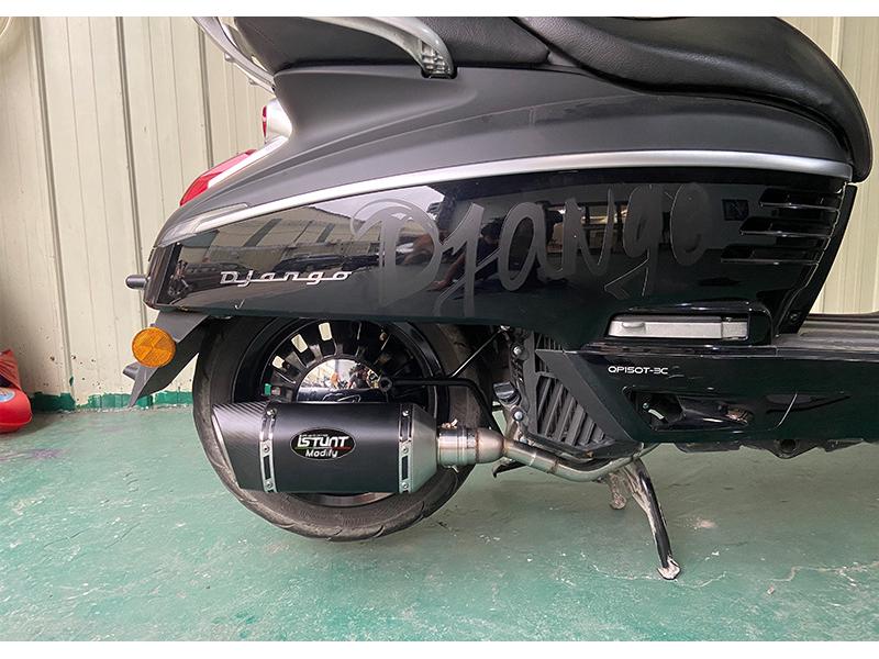 Exhaust Pipe for Peugeot Django 150 - Front, Rear, & Full Sections