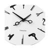 Timelike Barber Stylist Tools Wall Clock Modern 3D Quartz Non Ticking Beauty Hair Salon Clocks Watch for Home Decor Gift DS