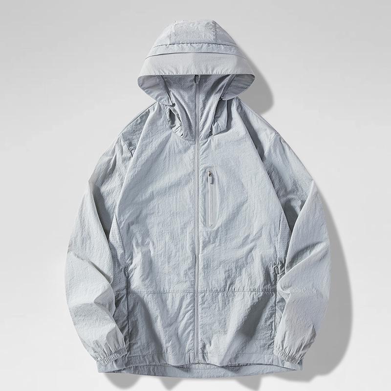 

Unisex Hardcore UV Protection Nylon Jacket - Summer Sunscreen Clothing 4XL