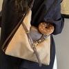 Großes Fassungsvermögen Wildleder Rucksack Damen Herbst Neue Mode Pendeln Einfach Mode Umhängetasche Tragetasche Damen