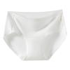 5Pcs/Set Cotton Women Panties Sexy Underwear White Girls Briefs Solid Soft Panty Breathable Underpants Mid Waist Female Lingerie