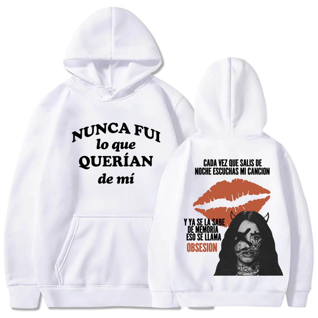 No Vayas a Atender Cuando El Demonio Llama Hoodie Harajuku Pullover Lali Esposito Tops Man Woman Sweatshirt Fans Gift