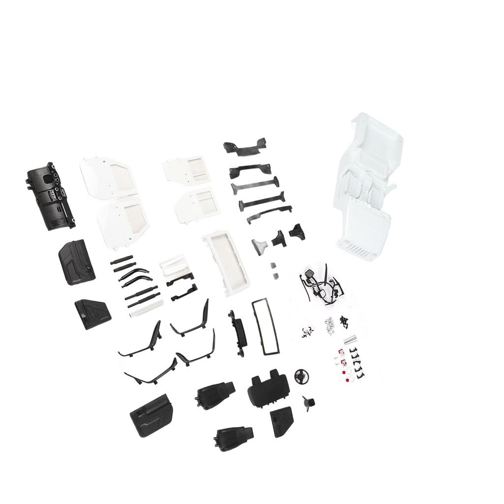 313mm Wheelbase Open Car Body Accessory Fit for SCX10 90046 1Celsius10 RC Car Model