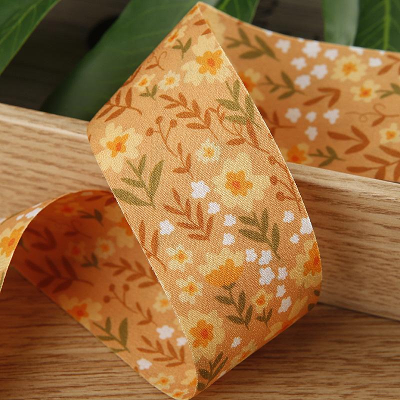 Custom Double-sided Printed Ribbon for Professional DIY Hat Making, Featuring butterfly Clips and Garment Fabric Accessories