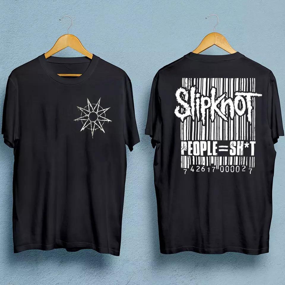 HOT NEW Slipknot People Black 2 Sides T-shirt