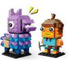 Конструктор LEGO BrickHeadz 40881 Лама-снабженец и Рыбный щекастик