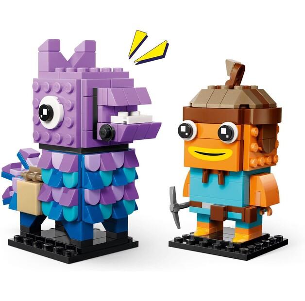 Конструктор LEGO BrickHeadz 40881 Лама-снабженец и Рыбный щекастик