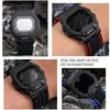 For Casio Series GBD-200 GBD-200-1 GBD-200UU/SM Black Warrior Waterproof Silicone Rubber Watch Strap Sports Watchband Bracelet