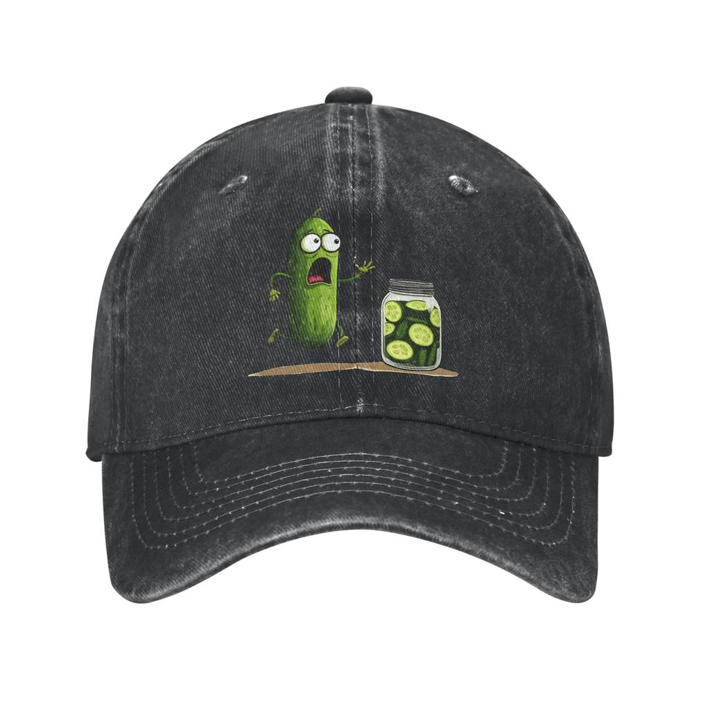 Cappellino da Baseball Cartoon Cetriolo Crazy Estivo Casual Cappellino Trucker Design Femminile Maschile Corsa Hippie Vendita Calda Cappellini da Baseball
