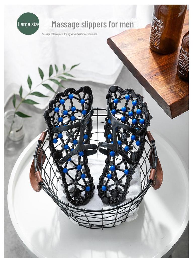 Papuci de masaj pentru femei de vară: Terapie pentru picioare, antiderapantă, uscare rapidă, utilizare în interior