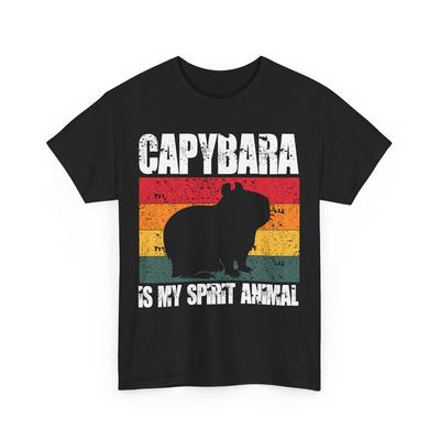 Capybara Ist Mein Seelentier Shirt, Capybara Nagetier Liebhaber Vintage T-Shirt Unisex T-Shirt