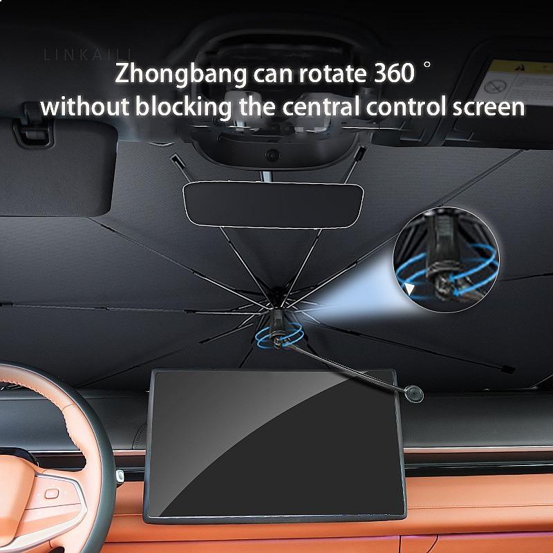 Suitable for Citroen Berlingo C3 C4 C-Crosser Jumpy Picasso car front glass new laser sun visor car anti-UV sun visor