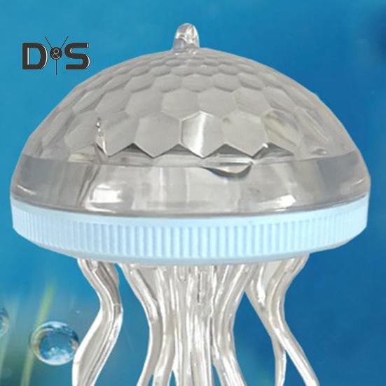 მზის მედუზას ნათურა IP55 წყალგაუმტარი მცურავი აუზის განათება RGB ფერის ცვალებადი LED მედუზას ნათურა საცურაო აუზისთვის, ტბორისთვის, აკვარიუმისთვის