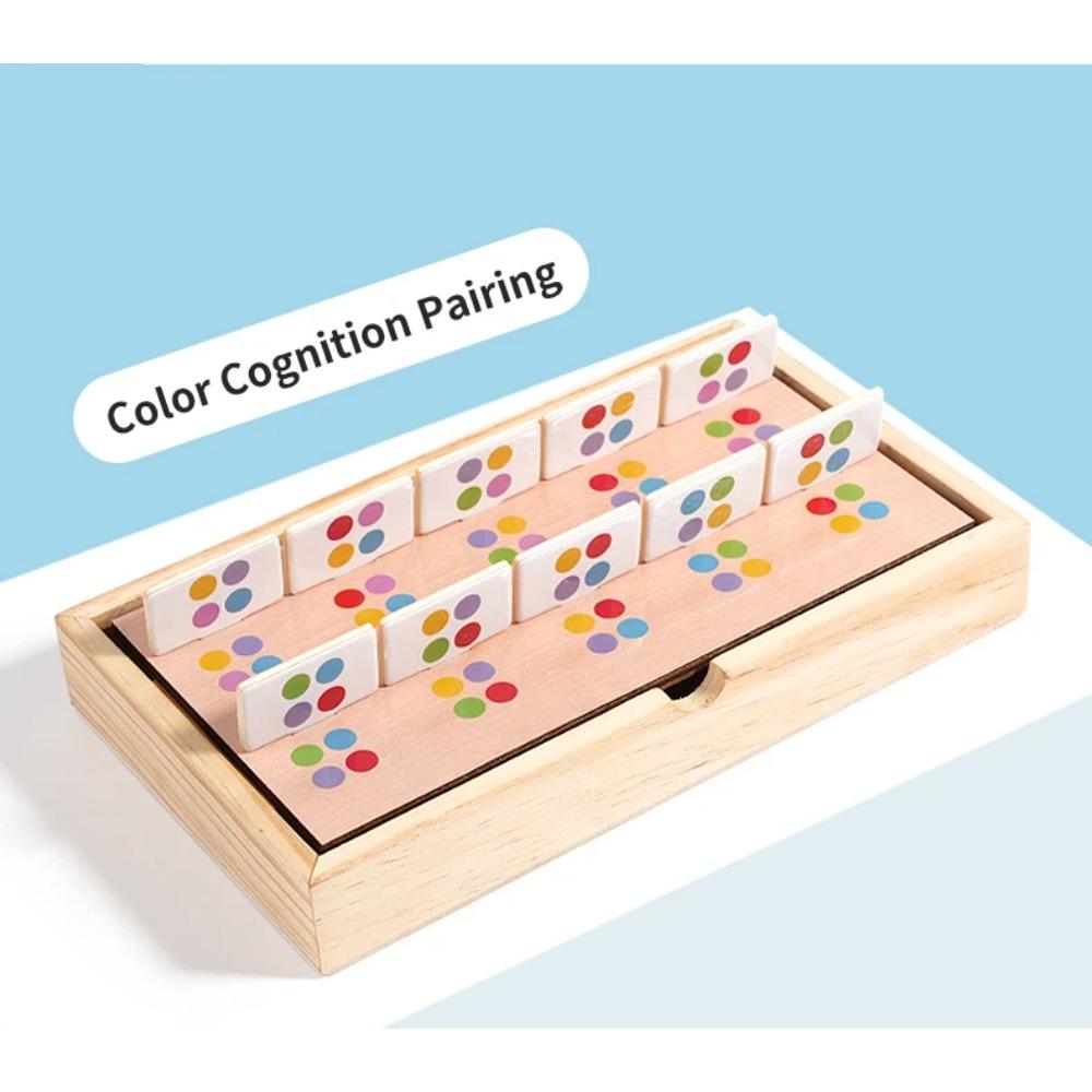 Montessori Wooden Pattern Shape Matching Puzzle Game for Kids Early Educational Toys Color Cognitive Toy Animal Game Box Gifts