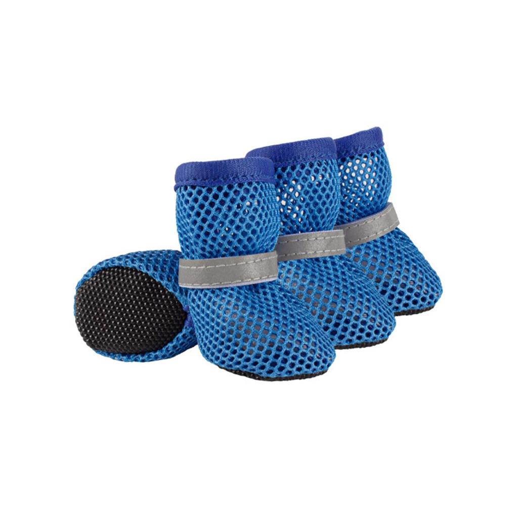 Dog Shoes Breathable Mesh Boots,Summer Breathable Dog Boots Nonslip Sole  Protector For Small Medium Dogs