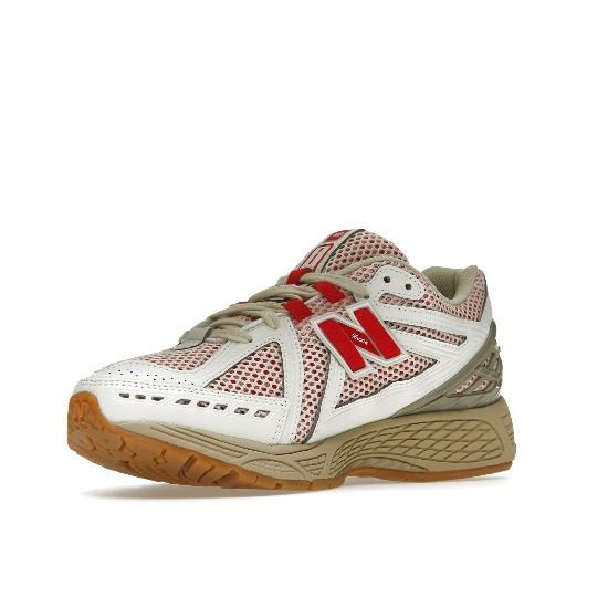 New Balance 1906R Sea Salt True Red Unisex Sneakers White Pebble M1906RO