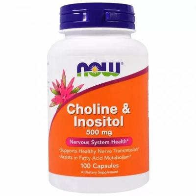 CHOLINE & INOSITOL 250/250mg, 100 CAPS