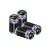 W130Car Accessories Carbon Fiber Wheel Tire Valve Caps Stem Case For Volkswagen Golf Passat Jetta Tiguan Polo GTI Beetle Vento Rline