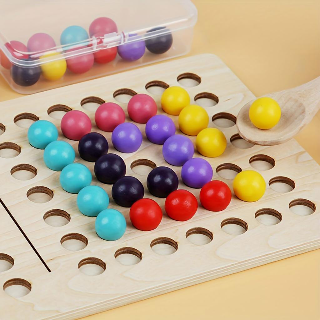 Colorful Bead Challenge Toy | Engages Both Hands And Mind With Logical Thinking