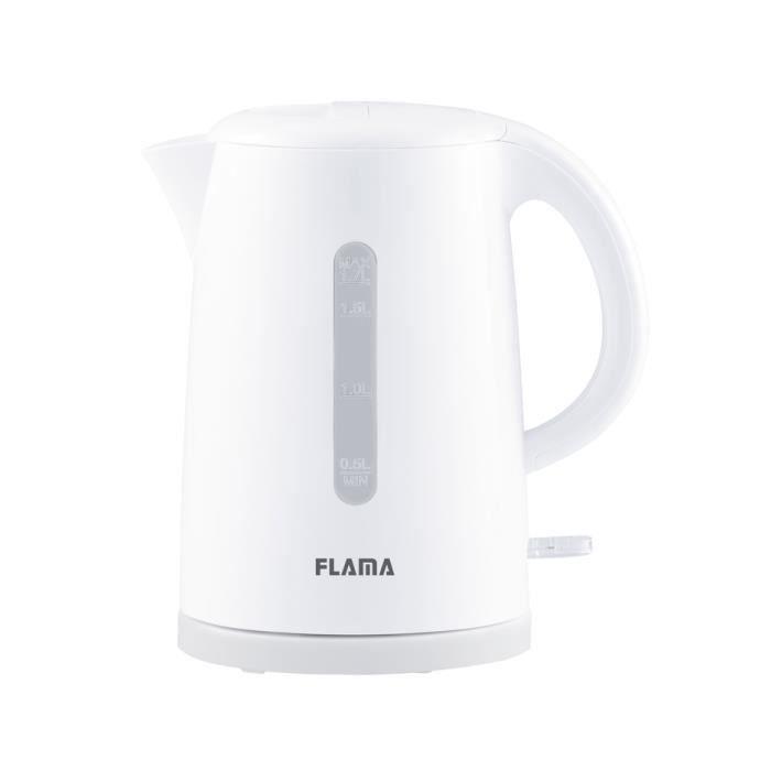 Bouilloire Électrique - FLAMA - 719FL - 2200W - Capacité 1,7L - Filtre Anti-poussière