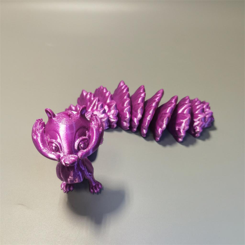 3D tištěná pohyblivá hračka, s pohyblivými klouby, 3D tištěná hračka dekorace, úleva od stresu, pohyblivá
