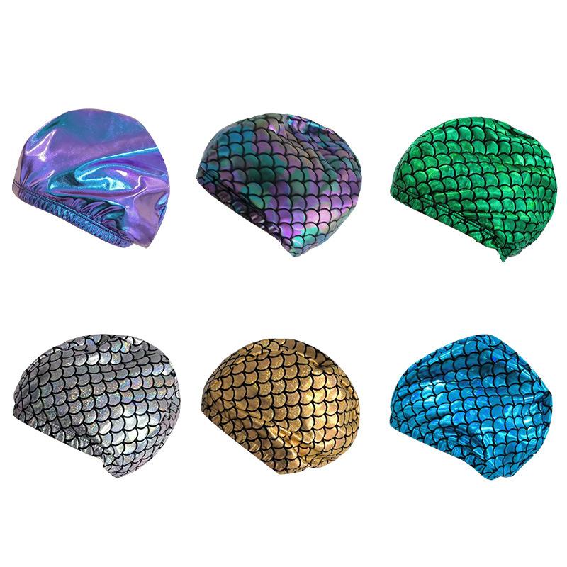 Adult Large Elastic Swim Cap Breathable Comfortable Design One-size Fits Most Essential Swimming Training Supplies