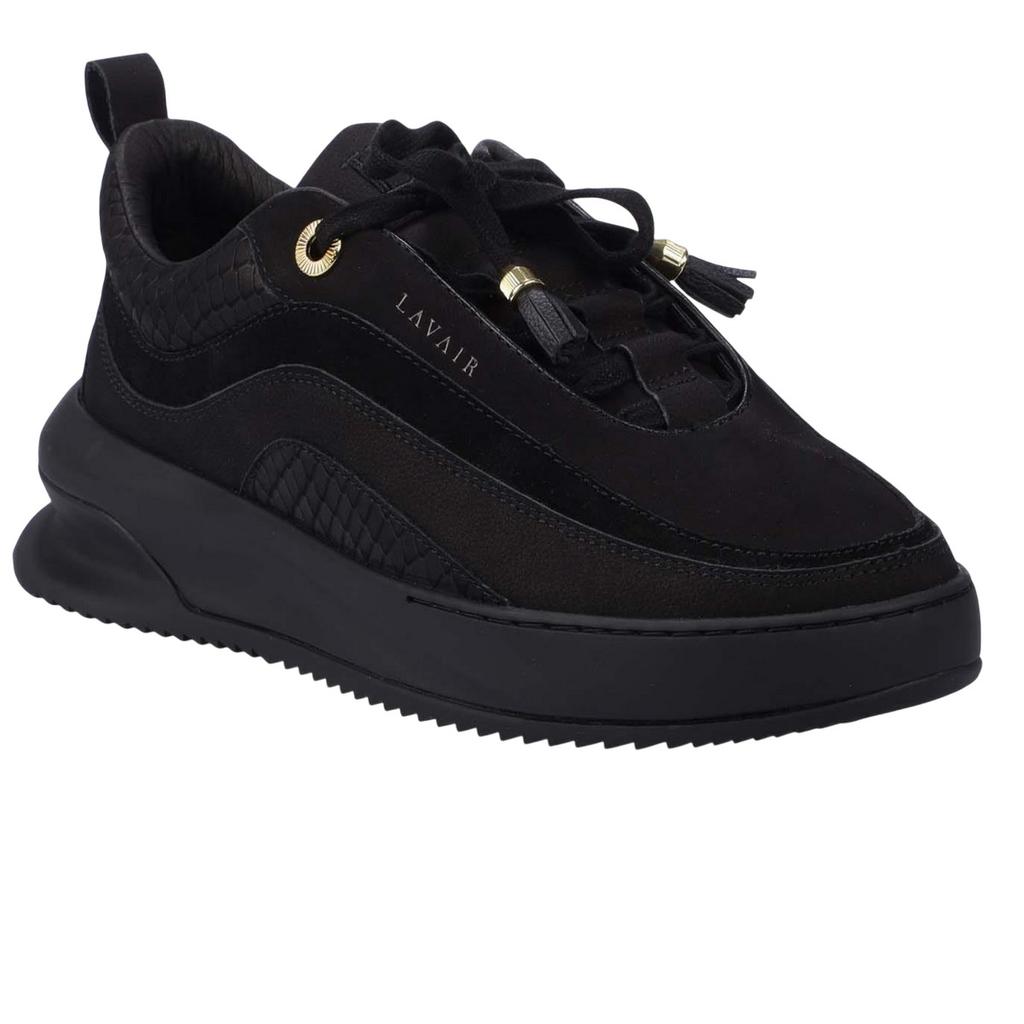 Lavair Mens Aero Logo Suede Trainers