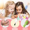 Nail Cute Nail Color and Makeup Perfect for Birthdays and or As a Gift for Girls 0 Children's Polish, Peel-off, Water-soluble, Kids' Set, Christmas,