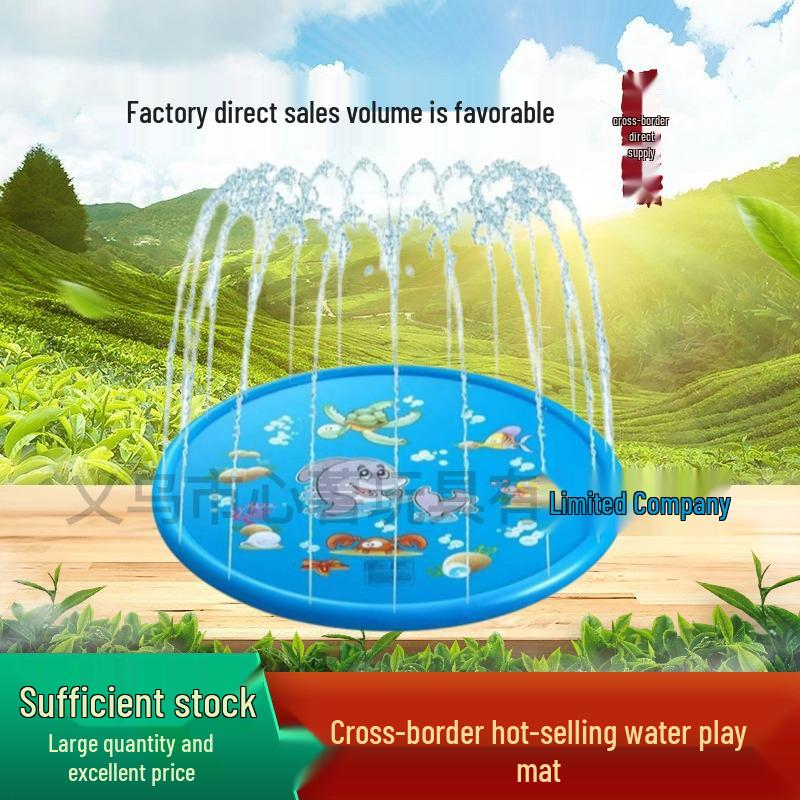 Inflatable PVC Spray Pad for Kids - Outdoor Summer Water Play Toy