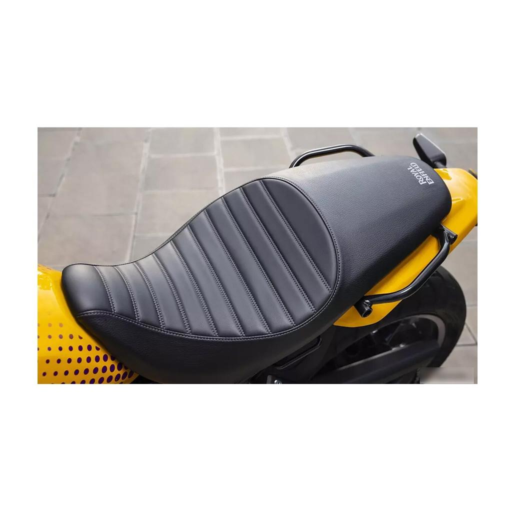 Black "Signature Urban Seat For Royal Enfield Guerrilla 450"